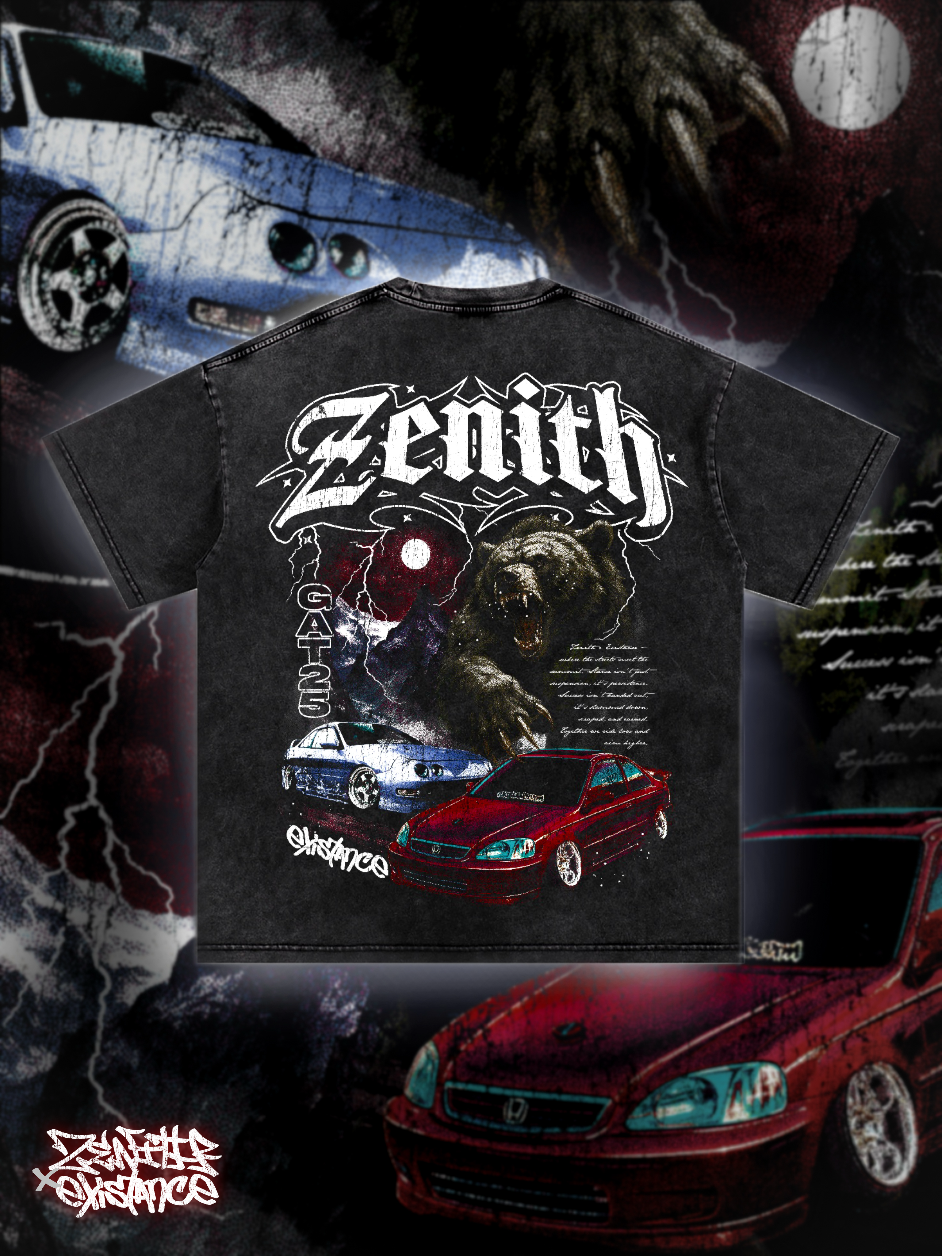 OLTH グッズセット ZENITH x EXISTANCE GAT '25 TEE – Zenith VIP