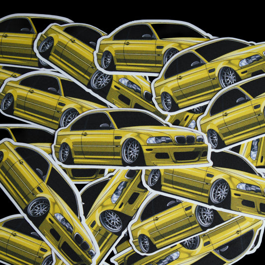 STATIC E46 STICKER